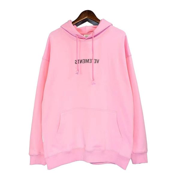 

hoodie 202fw men women hooded sweatshirts heavy fabric pullover, Black