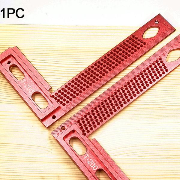

professional hand tool sets t-200 carpenter measuring t-type durable ruler scribe mark woodworking rustproof aluminum alloy cross-calibratio