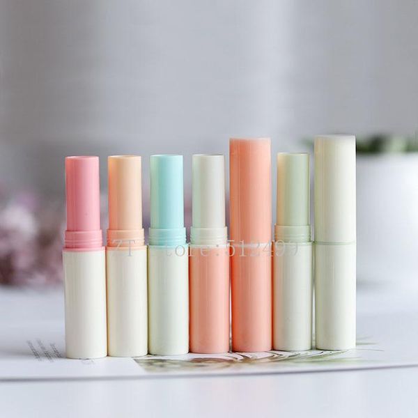 

10/30/50pcs blue yellow red orange green direct filling empty cosmetics lipstick tube lip container refillable storage bottles & jars