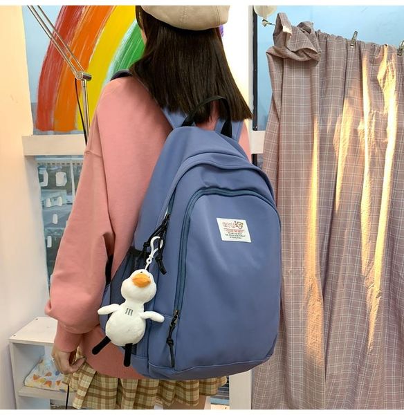 

backpack 2267 japanese college style simple 2021 computer bag