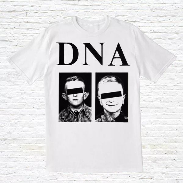 

dna t-shirt (no wave), White;black