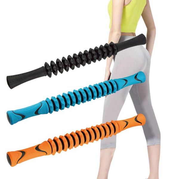 

accessories gym muscle massage roller yoga stick full body relaxation tool
