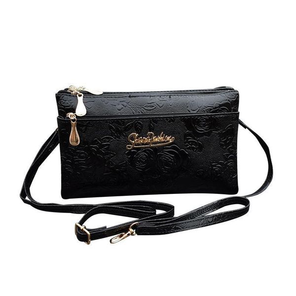 

long four zipper womens wallet clutch bag pu 3d knurling fashion leather purse sac femme handbag wristlet phone, Red;black