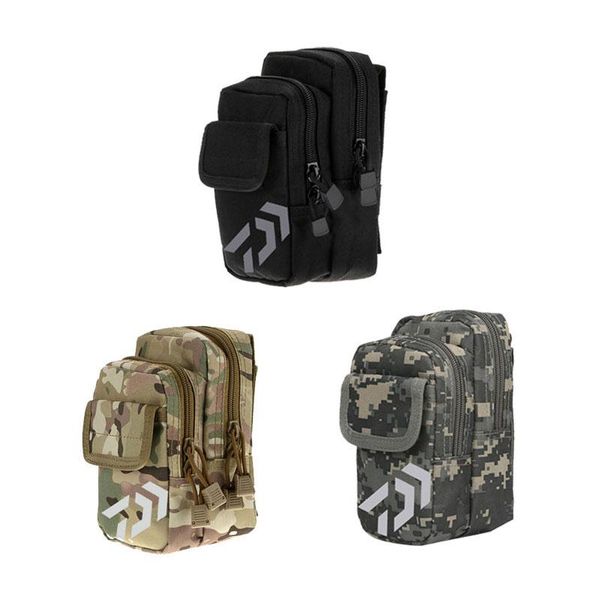 

waist bags mini multifunctional lure fishing bag tackle reel bait pouch outdoor hiking camping tactical