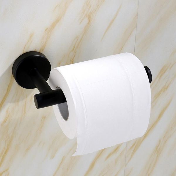 

toilet paper holders punch-kitchen roll holder wall mount stainless steel bathroom tissue towel rack organizer