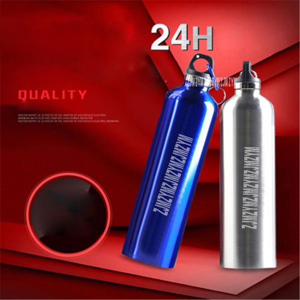 

water bottle portable 304 stainless steel aluminum alloy material insulation cup couple vacuum long - term 680ml