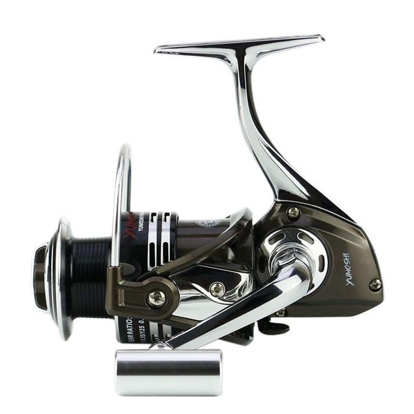 

12+1 bb metal spool fishing reel 5.5:1 gear ratio speed spinning carp reels for saltwater baitcasting