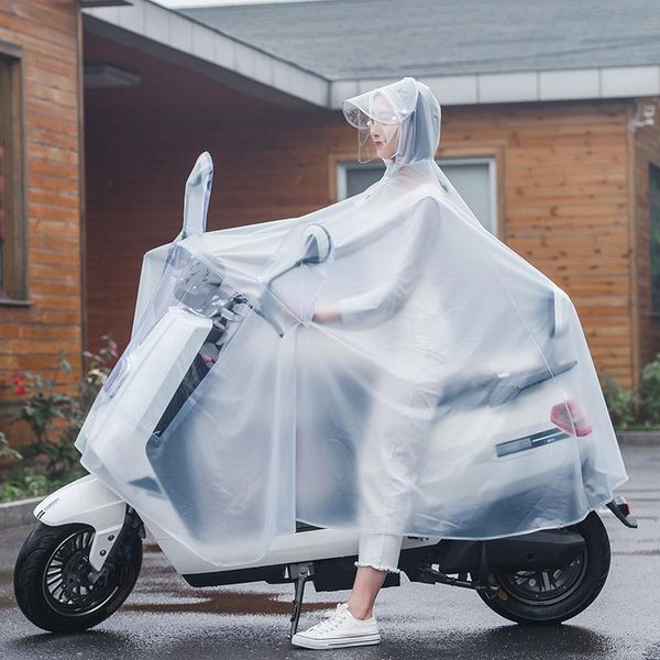 

raincoats transparent windproof bicycle motorcycle raincoat chubasquero moto rain poncho impermeable clear single double raingear