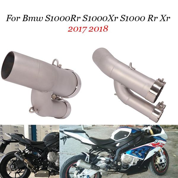 

motorcycle exhaust system for s1000rr s1000xr s1000 rr xr 2021 pipe half muffler adapter connector accessories