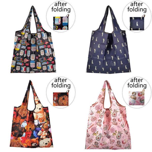 

nxy shopping bags bolsa reutilizable y plegable ecolgica almacenamiento pequea resistente porttil lavable a mquina con 0209