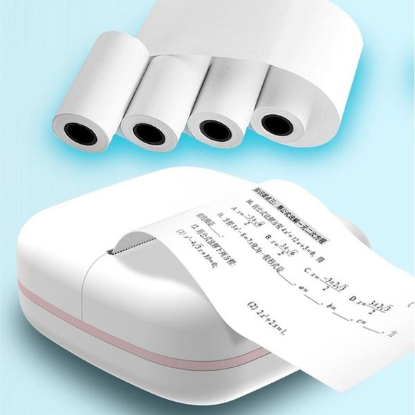 

printers portable po printer wireless mini pocket thermal inkless clearly printing