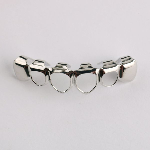 

hip hop teeth grill is a silver plated, smooth and hollow mouthpiece