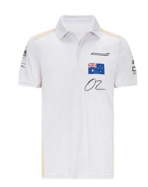 

2021 new racing team polo shirt summer f1 same style customization