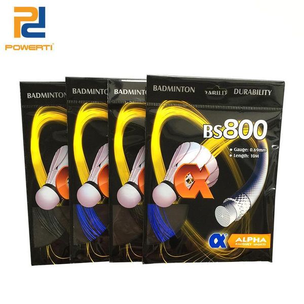 

10pcs/lot badminton racket string flexible 23-25lbs 10m training sport bs800 sets