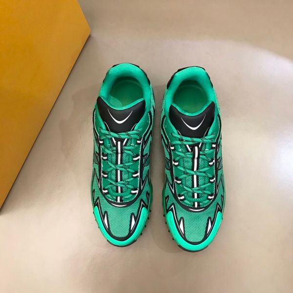 

mens neakers sport fashion size man casual shoes trainer with dust bag boxes b16, Black