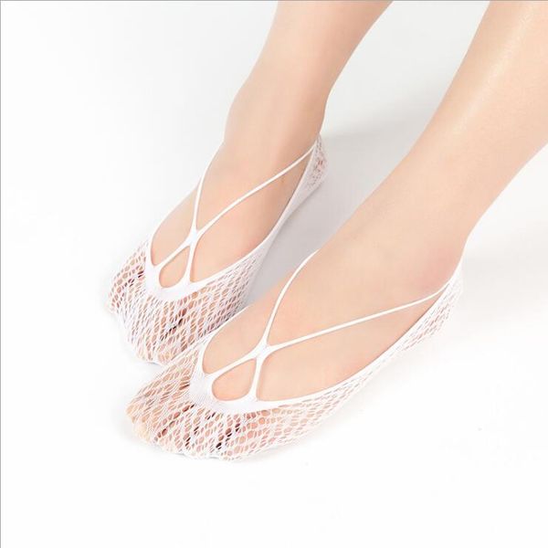 

spring and summer ultra-thin cross strap women's socks & hosiery llw089a fashion lady gift fishnet invisible velvet stockings, Black;white