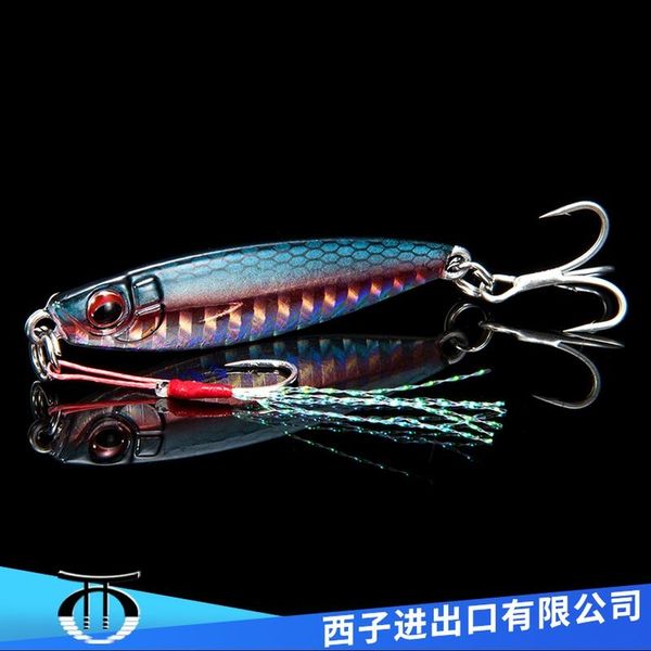 

ants t20 helped small jump iron 6.08 cm20g road and metal plate sequins become warped mouth bass bait fishing hooks