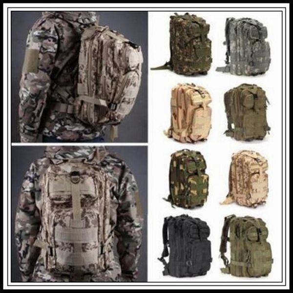 

dhl shipping 12 colors 30l hiking camping bag military tactical trekking rucksack backpack camouflage molle rucksacks attack outdoor bags