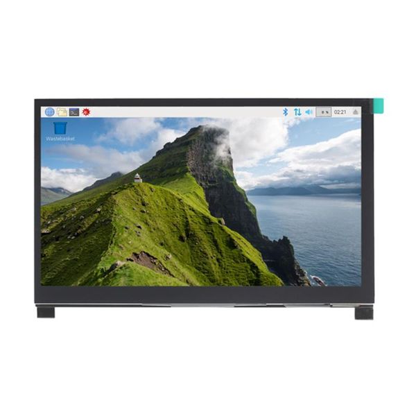 

monitors 7inch adjustable backlight capacitive touchscreen monitor with bracket drive lcd display for raspberry pi 3b plus 4b