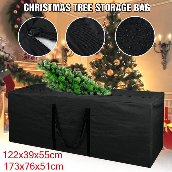 

storage bags large capacity christmas tree bag outdoor garden furniture cushion organizer multi-function waterproof cover m/l