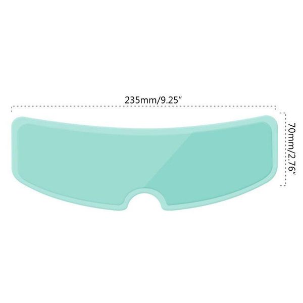 

motorcycle helmets universal helmet clear anti-fog lens fog resistant films