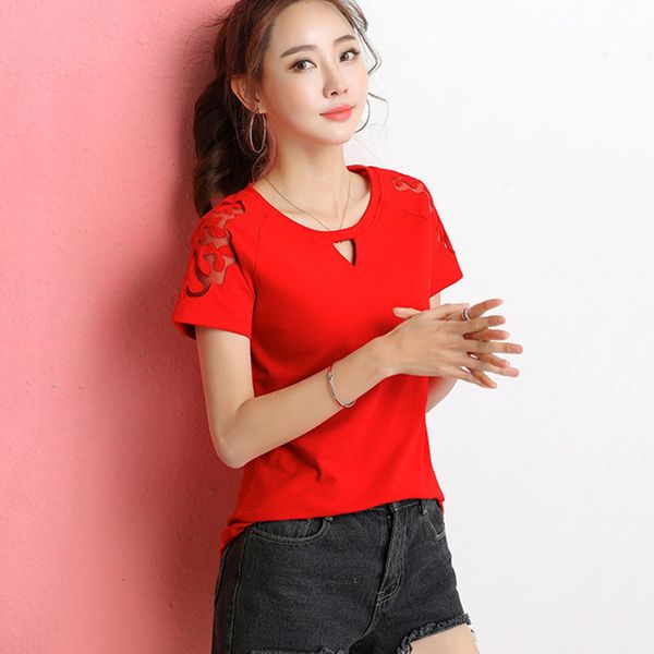 

women's t-shirt cotton tshirt women camiseta mujer plus size white t shirt summer korean tee femme haut 1hpi