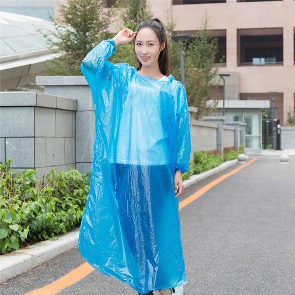 

raincoats disposable emergency waterproof rain coat hiking camping hood poncho