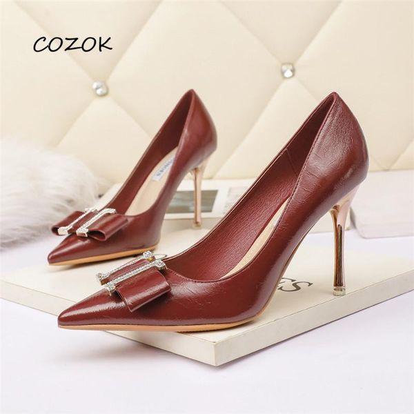 

dress shoes heels women luxury party night 2021 elegant crystal for, Black