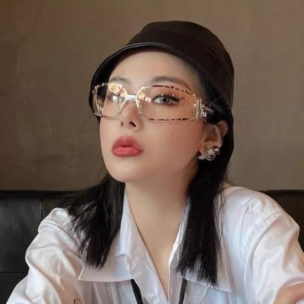 

outdoor eyewear the latest brand one-piece rivet sunglasses for men and women punk metal ladies polarized anti uv400 men's
