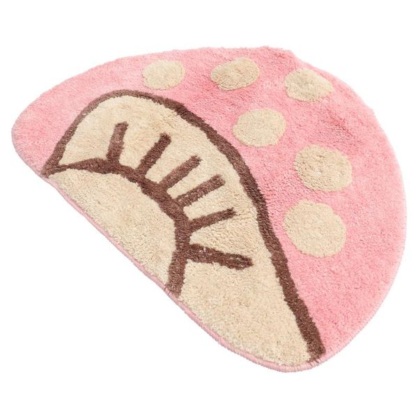 

carpets 1pc cartoon mushroom absorbent ground mat non-skid bathroom lobby floor