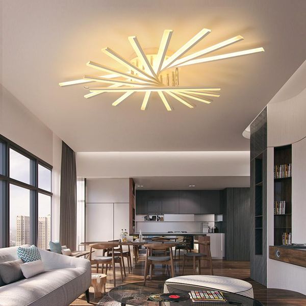 

ceiling lights acrylic practical modern super bright stepless dimming living room light bedroom led eco-friendly low power consumption