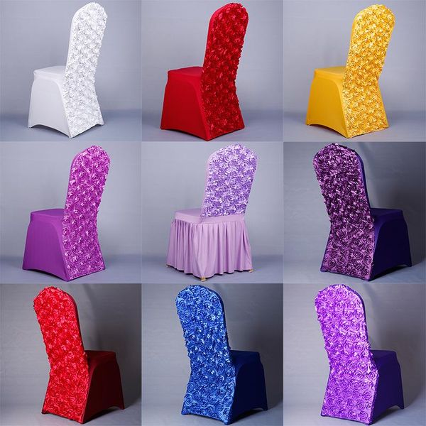 

rose stretch chair cover wedding el siamese set solid color covers dining