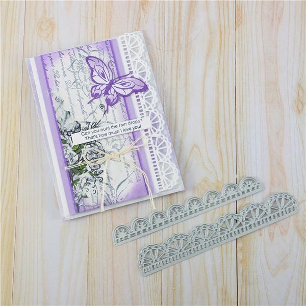 

painting supplies diyarts border dies semicircle lace edge scrapbooking cut die craft stencil punching templates stencils for decor