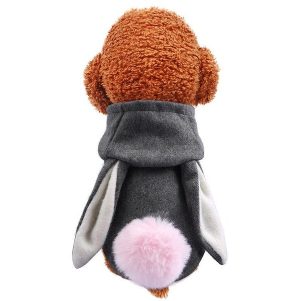 

dog apparel ear pet hoodie coat winter puppy leisure clothes cat costume for small large clothing ropa perro xs-xl