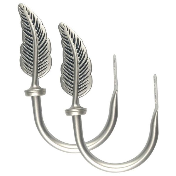 

2pcs buckle living room curtain holdback modern u shaped tieback drape el iron home decor wall hook loop holder hanger other