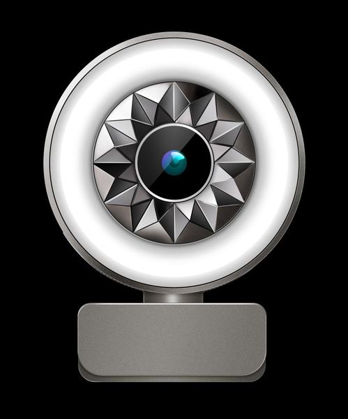 

webcams 1080p usb web camera pc lapdeskcomputer microphone ring light webcam