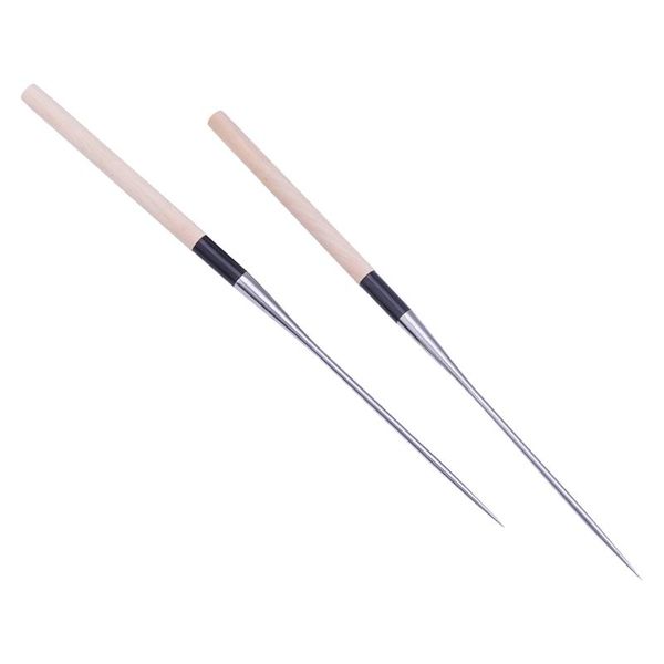 

chopsticks 2pcs home wooden and stainless steel japanese-style (sliver)