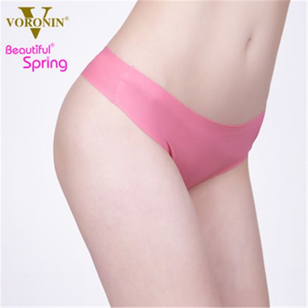 

wholesale women seamless panties fashion trend transparent breathable thong underwear designer female low waist erotic lingerie briefs, Black;pink