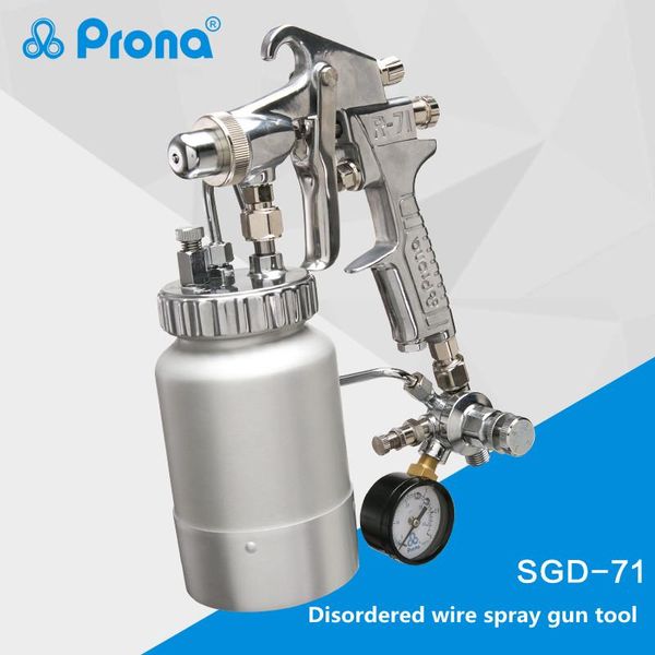 

professional spray guns prona messy wire gun tool sgd-71 colorful paint pressurized container can