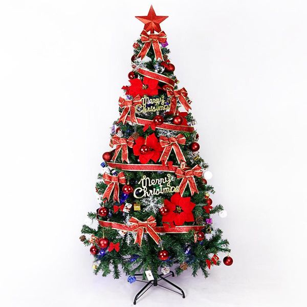 

christmas decorations tree package 1.2/1.5/1.8/2.1 meters home encrypted luminous large set decoration