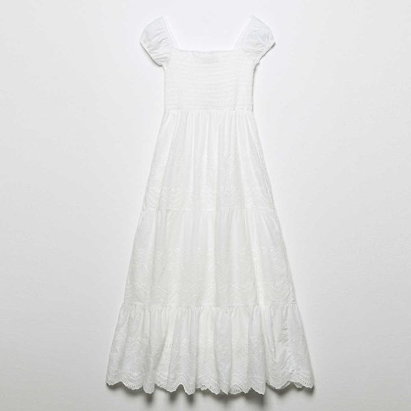 

hsa european and american summer wind women's hollow embroidered long dress 2288 evening dresses long luxury 210716, Black;gray