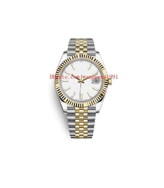 

18 colour watch 41mm 126331 126334 126333 stainless steel asia mechanical automatic watches wristwatches, Slivery;brown