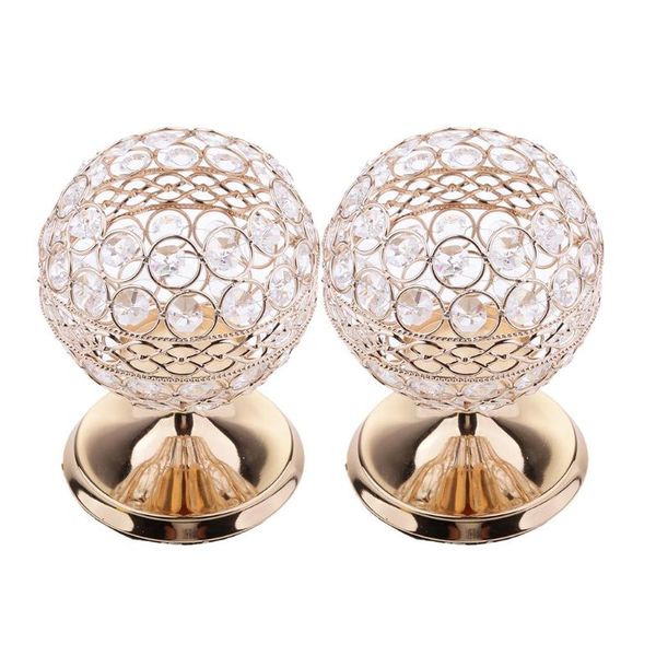 

2pcs vintage votive tea light candle holders candlestick wedding centerpieces for event party dining table decorations gifts