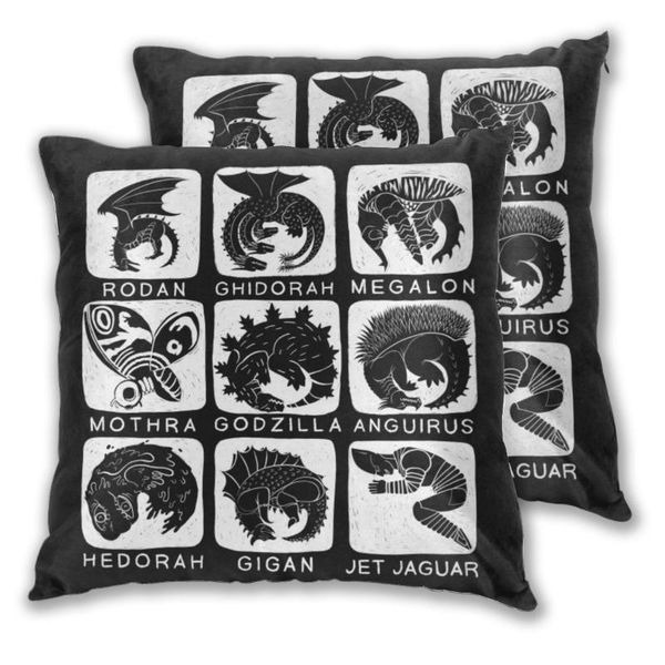 

throw pillows case kaiju are cyclical sofa decorative pillow cushions cover cushion/decorative