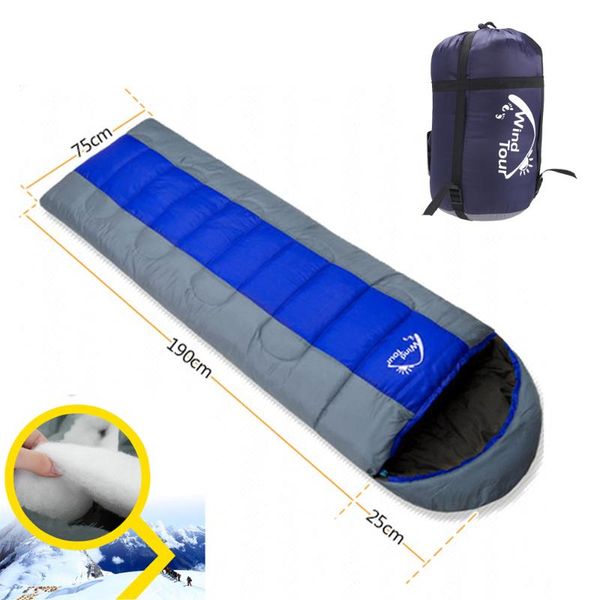 

sleeping bags wind tour bag camping envelope winter outdoor travel waterproof bed