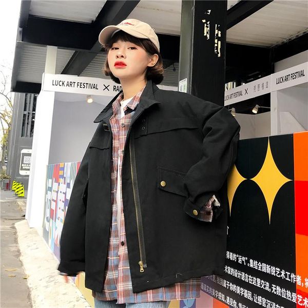 

women's jackets woman denim jacket winter harajuku women padded bomber warm outwear floral print hooded pockets vintage nn50jk, Black;brown