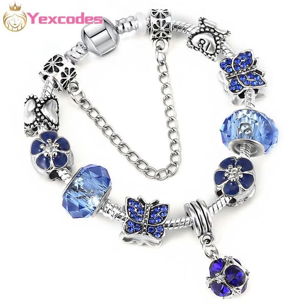 

spring/summer violet charm with silver plated snake bone chain bracelet female fine jewelry girlfriend brand bracelets gifts, Golden;silver
