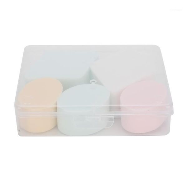 

5pcs makeup sponge wet dry dual use soft powder puff cosmetic tool smooth tools1
