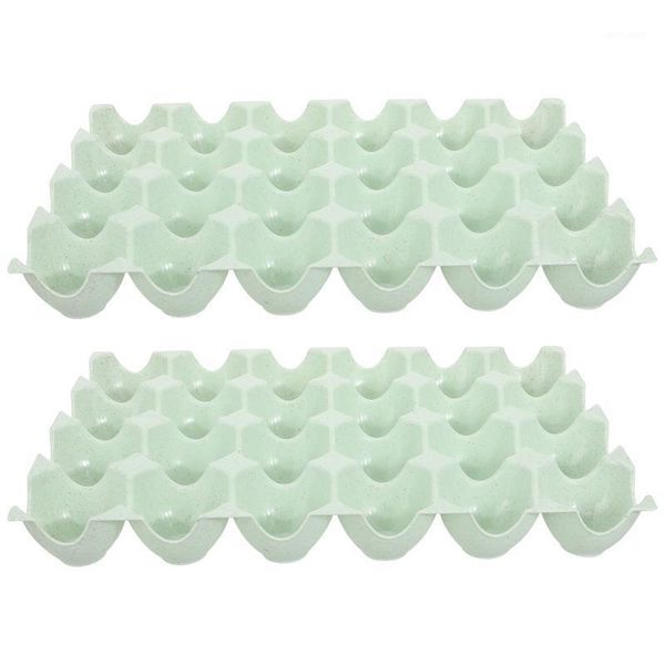 

storage bottles & jars 2pcs 24 grids eggs holder durable container for refrigerator