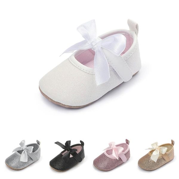 

first walkers born baby girl shoes pure color princess all-match style toddler